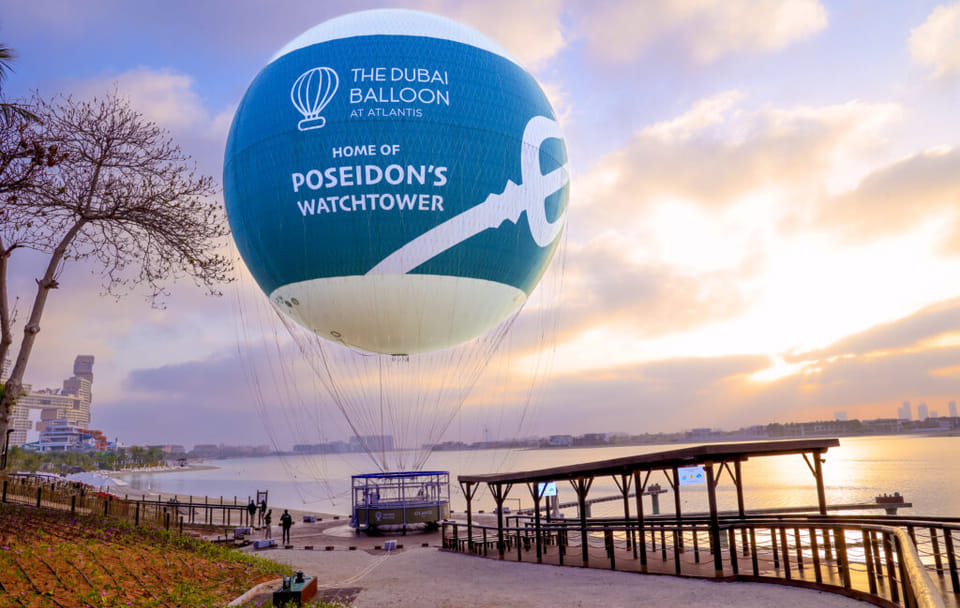 Hot Air Balloon Ride and Burj Khalifa Tour in Dubai