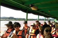 Chiang Mai-Chiang Rai: White-Blue Temple-Black Musuem-Golden Triangle-Boat Trip Mekong River-Karen Village 1