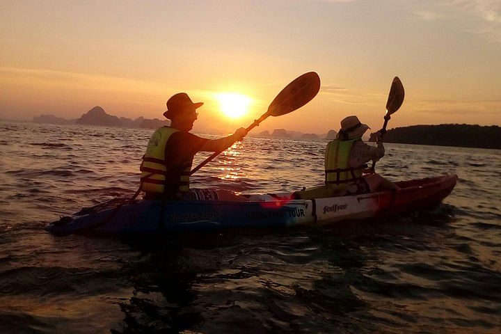 Sunset Kayaking Adventure in Ao Thalane, Krabi with BBQ Dinner