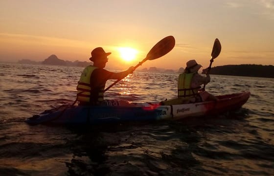Krabi kayak at Ao Thalane