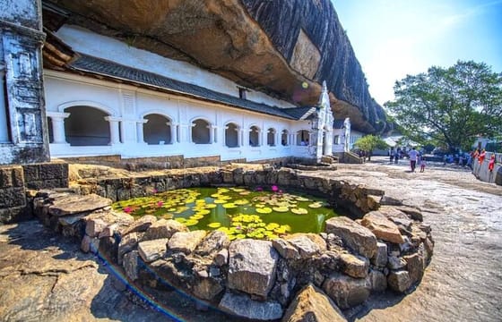 Sigiriya Rock Fortress and Cave Temples Day Trip