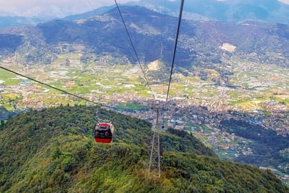 Overnight escape at Chandragiri Hills with private transfer and guide