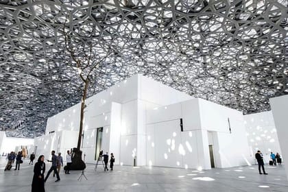 Abu Dhabi Marvelous highlights with Louvre,Grand Mosque & 5*lunch