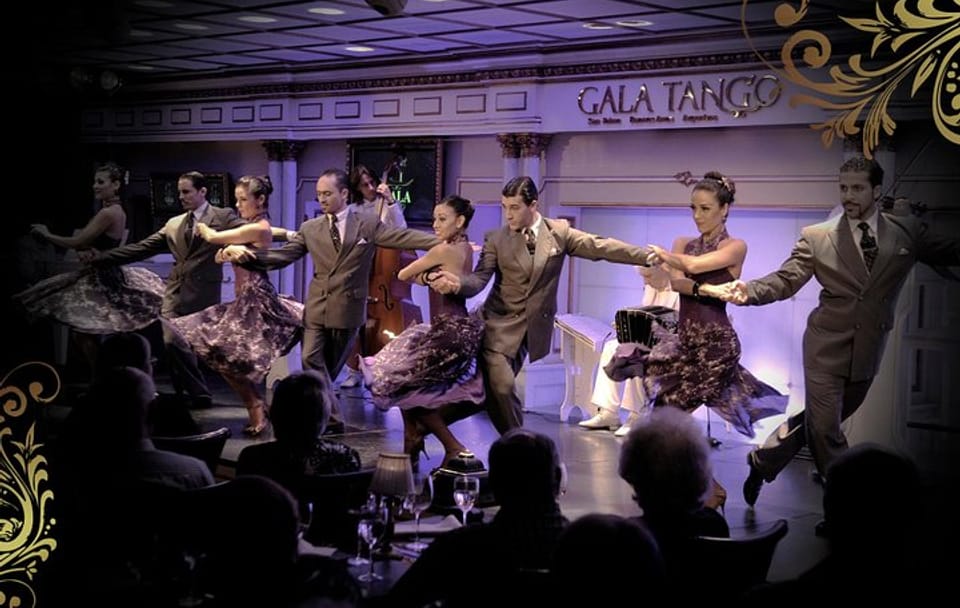 Buenos Aires Shore Excursion: Gala Tango Dinner and Tango Show