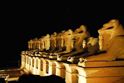 Luxor: Sound and Light Show at Karnak Temple with Transfers