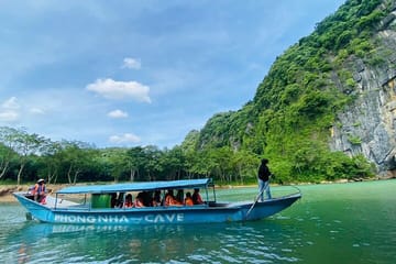 Phong Nha and Tien Son Cave Guided Adventure from Dong Hoi