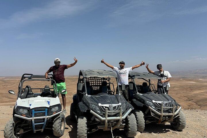 Agafay Desert Buggy Adventure, Camel Ride & Moroccan Dinner Show