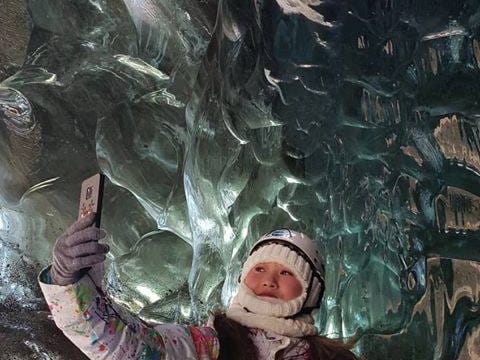 Blue Ice Cave Adventure, photo 5