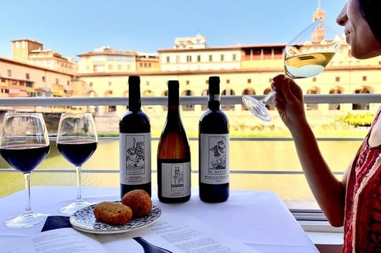 Florence Wine Tasting at Ponte Vecchio with Sommelier
