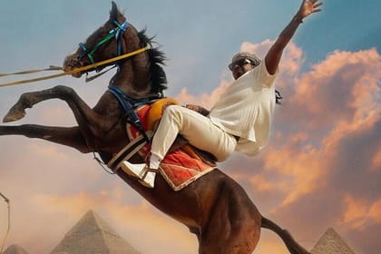 Half-Day Pyramids Tour with Horse Jump Photo & 9-Pyramids View