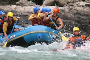 Rafting Trip on the Trishuli River with private luxurious vehicle
