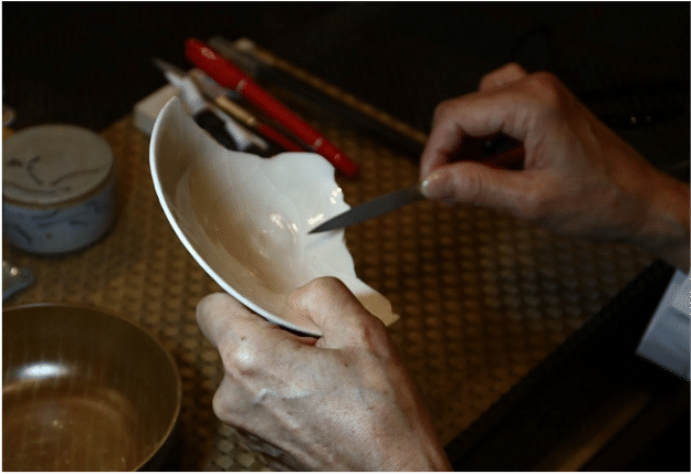 Authentic Pure Gold Kintsugi Workshop with Master Taku in Tokyo