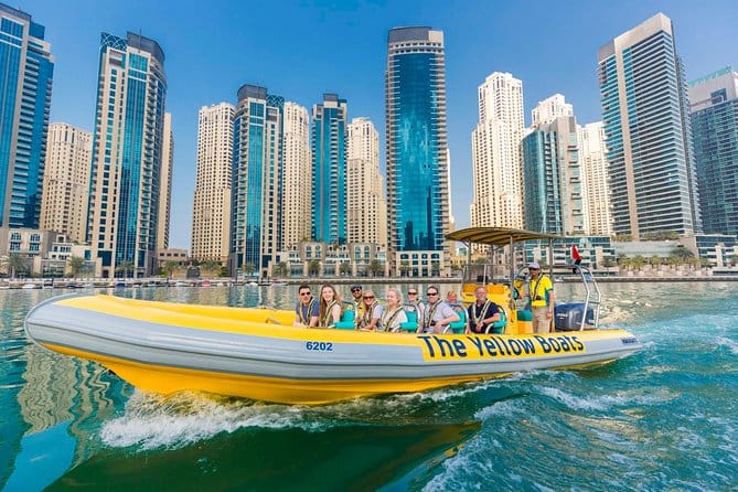 Abu Dhabi: Your Yellow Boat Coastline Tour