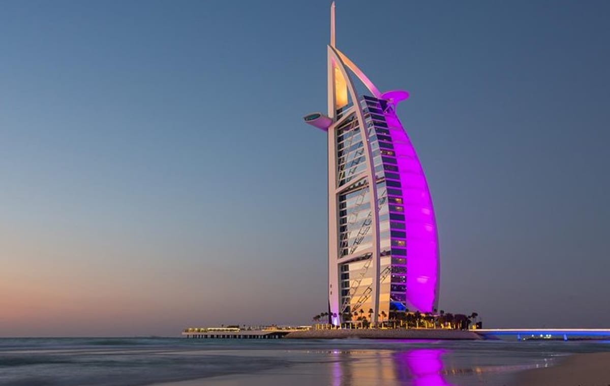 Private Dubai city tour with Dubai Marina Dhow Cruise with dinner