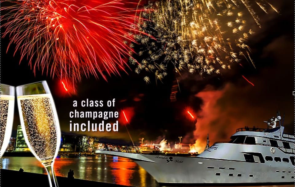 New Year's Eve Cruise with Views of Reykjavík's Skyline