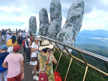 Ba Na Hills with Golden Bridge Private Tour from Danang or Hoi An