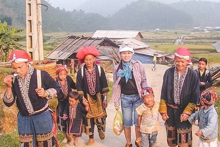 Biking Adventure in Ta Phin: Discover Red Dao & Black Hmong Culture