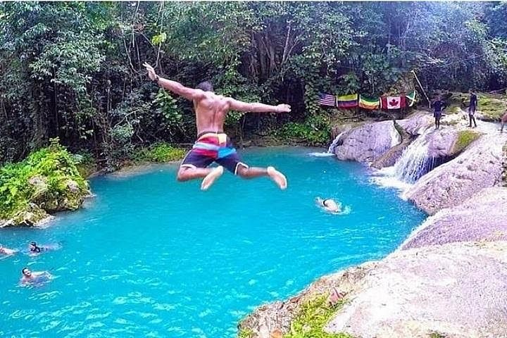blue hole jamaica tours from montego bay