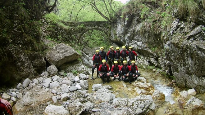 FAMILY CANYONING IN SOČA VALLEY photo 3