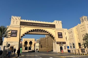 Dubai Tour Souk Old Town Museum Blue Mosque Palm Island Marina