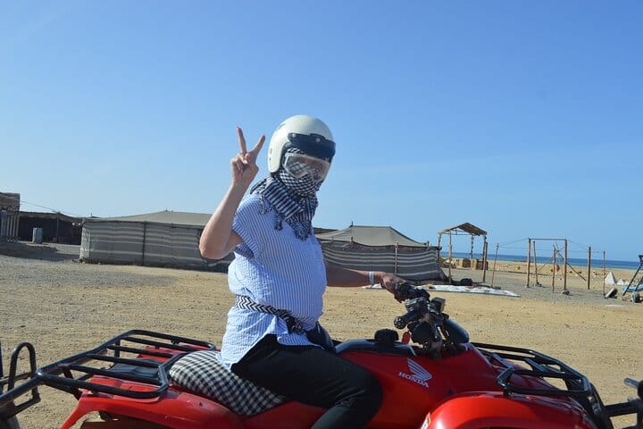 Quad with Camel Ride & Bedouin village, Dinner From Marsa Alam