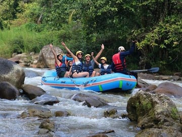 Thai Chang Adventure: White Water Rafting, ATV & Flying Fox