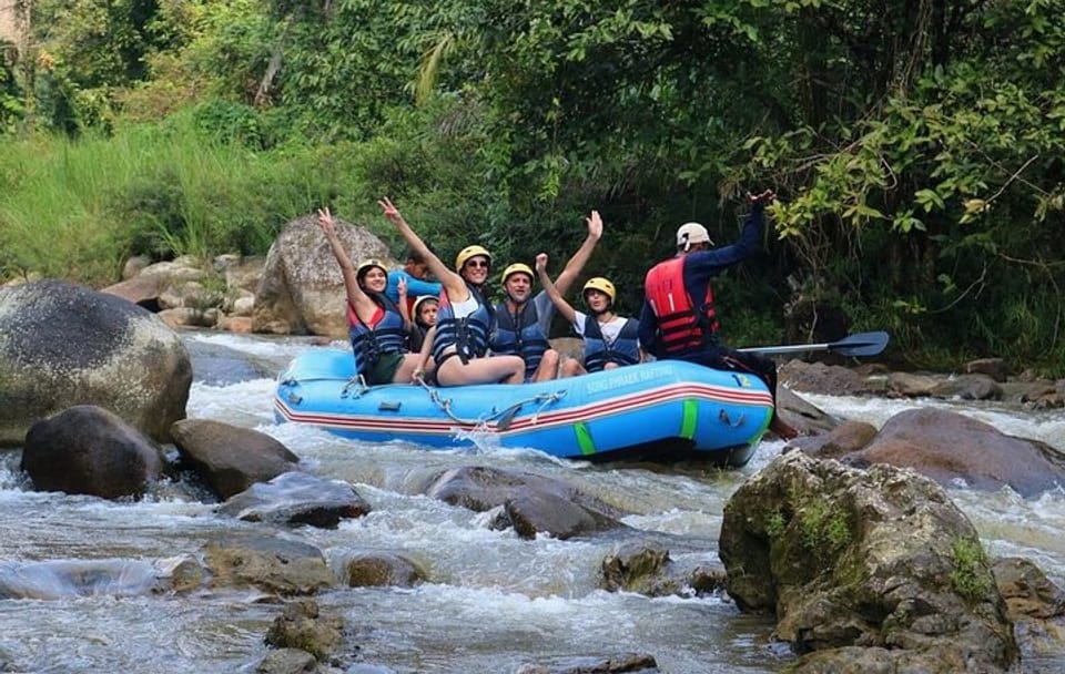 Thai Chang Adventure: White Water Rafting, ATV & Flying Fox