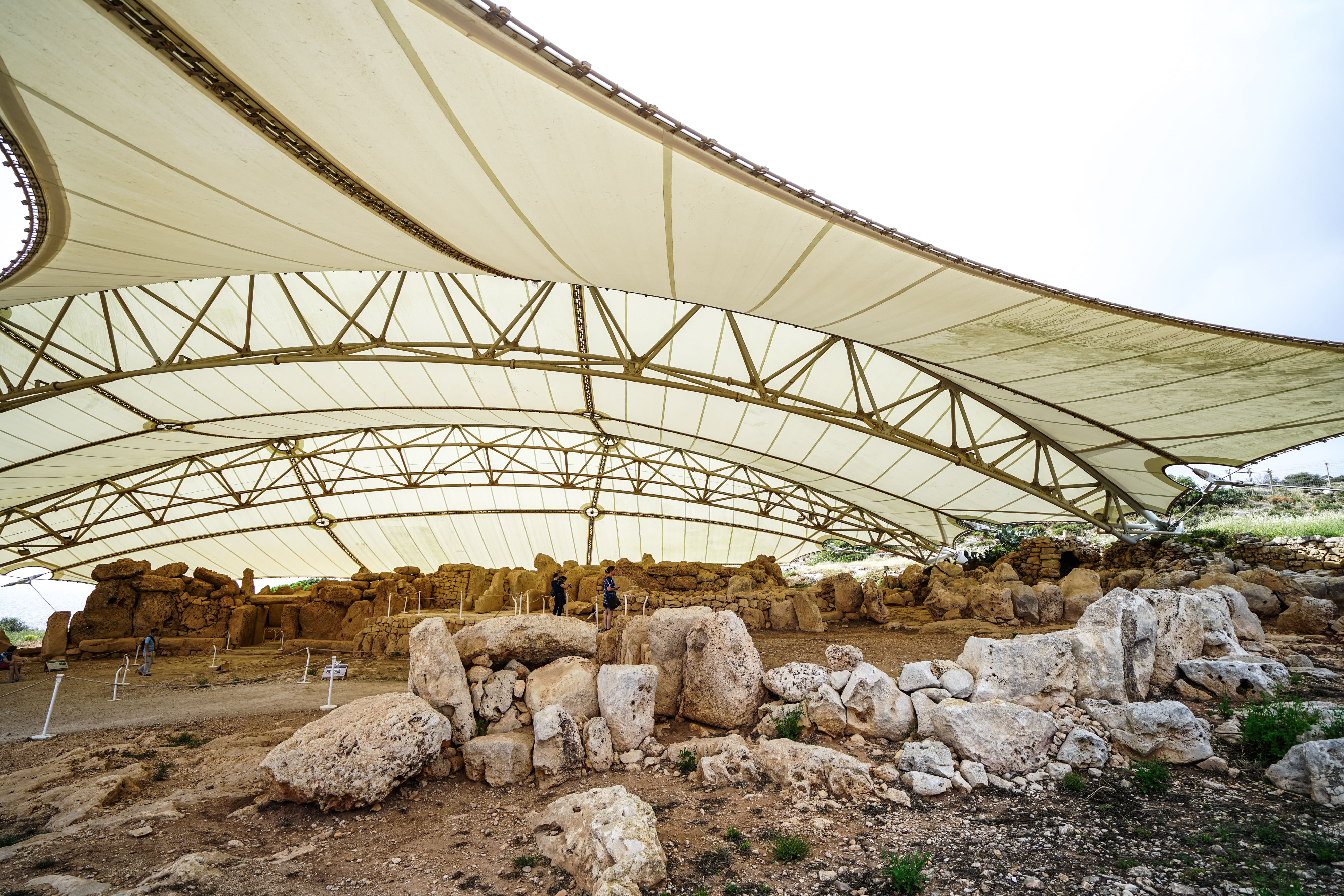 Ħaġar Qim megalithic temple in Malta