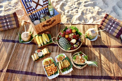 Gourmet Picnic on a Private Beach