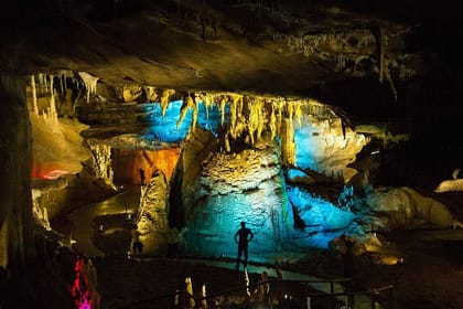 Martvili Canyon, Prometheus Cave, Kutaisi. from Tbilisi. (group tour)