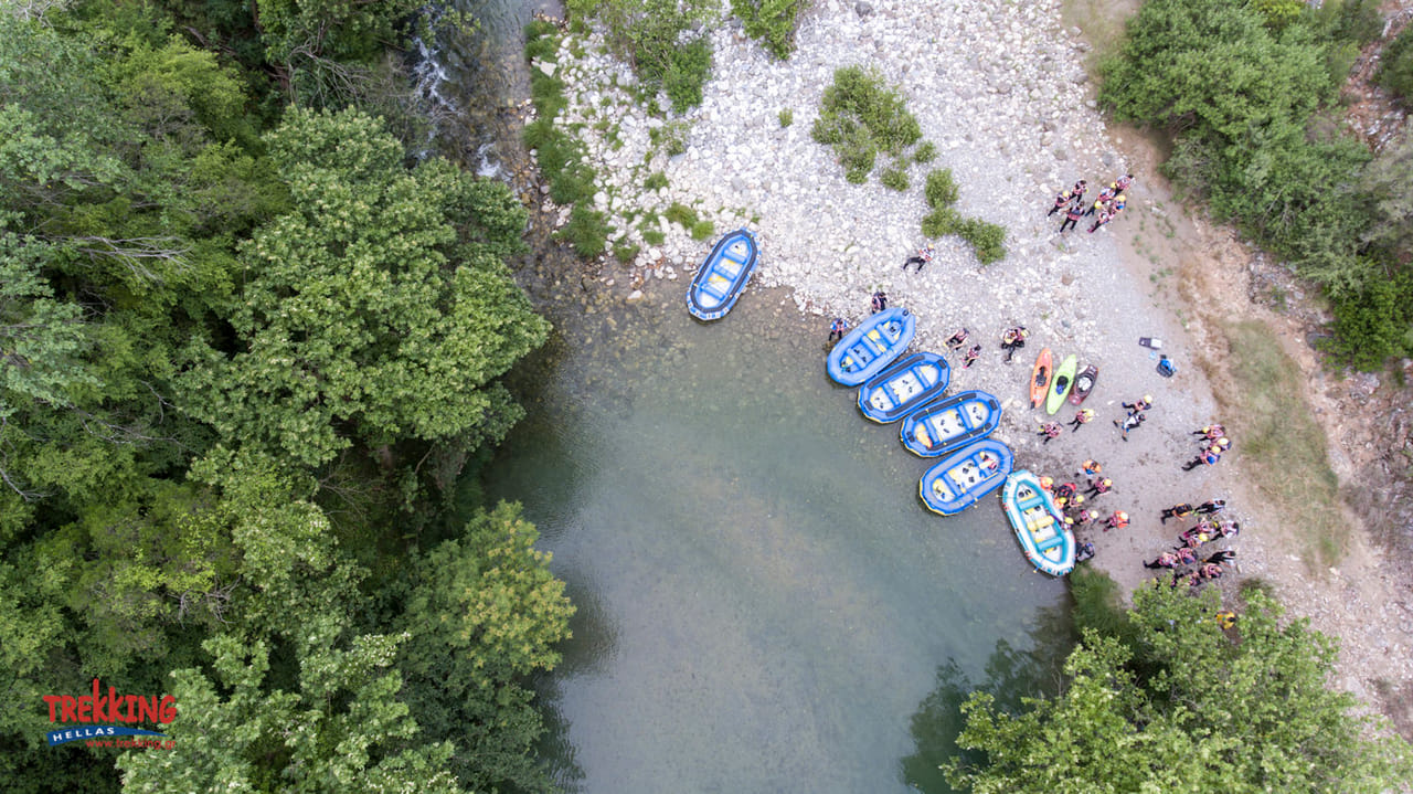Rafting Lousios 5