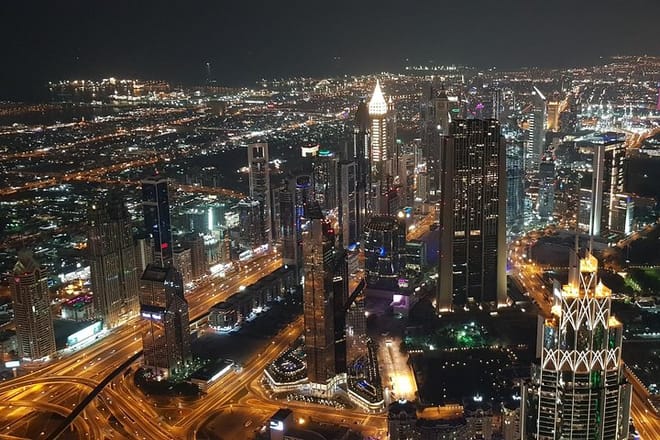 vew from burj khalifa