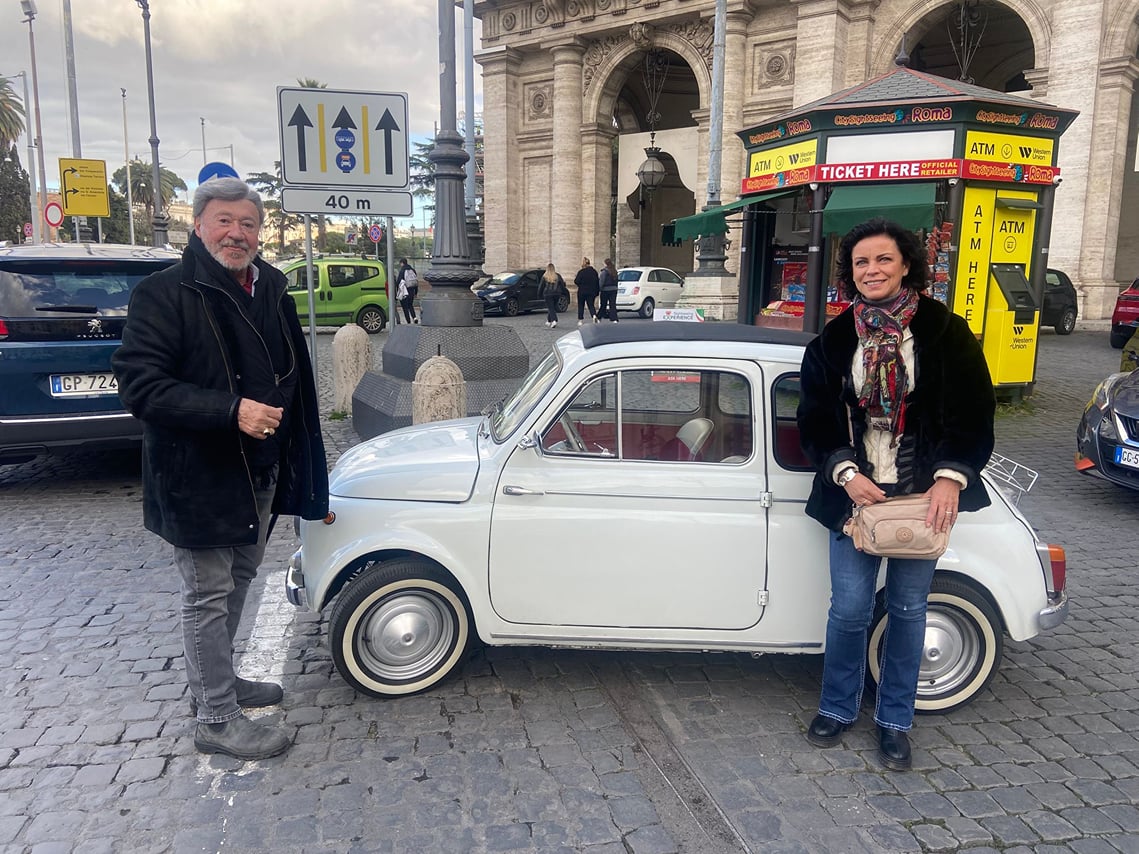 Ancient Ostia Vintage Tour by Fiat '500