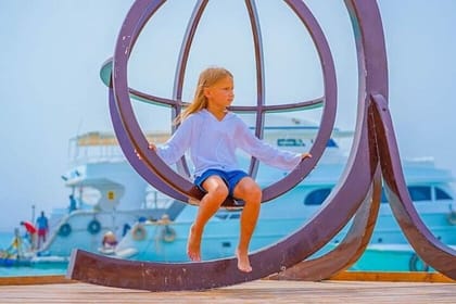 Paradise Hula Hula Island Adventure with Lunch From Hurghada