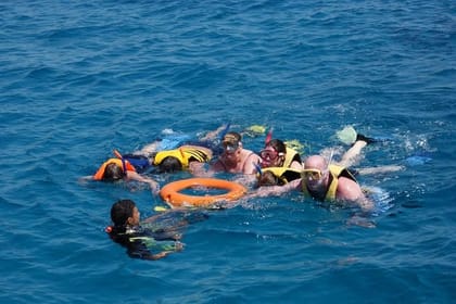 Ras Mohamed Park and the White Island snorkeling tour by boat