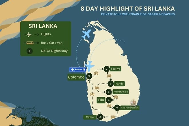 8-Day Private Tour with Train Ride, Safari & Beaches 2