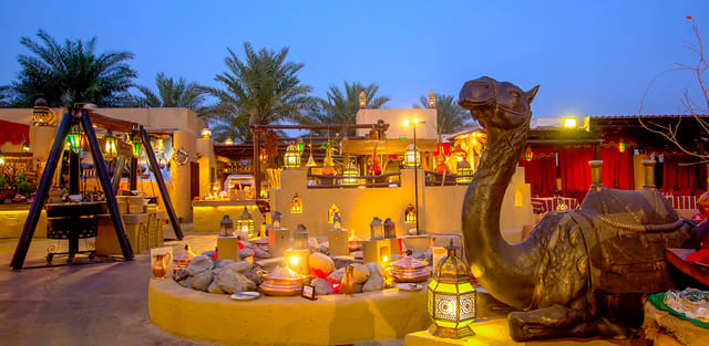 Hummer Desert Safari in Dubai with Dinner in Al Hadeera Desert Restaurant