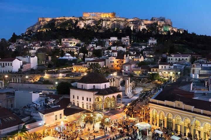Enjoy Athens highlights in a Night Tour 8