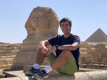 Giza Pyramids and Sphinx