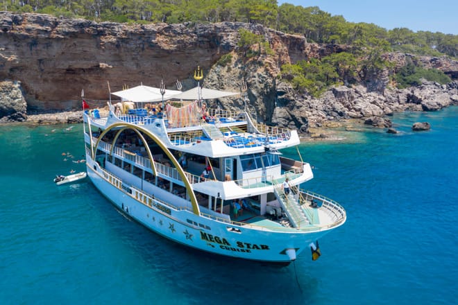 Mega Star Boat Tour with transfer from Kemer 6
