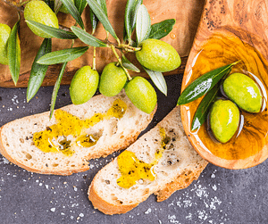 Olive oil tasting in Abruzzo.