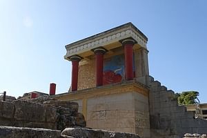 Private Tour-Knossos Palace Zeus Cave&Wine Tasting from Elounda