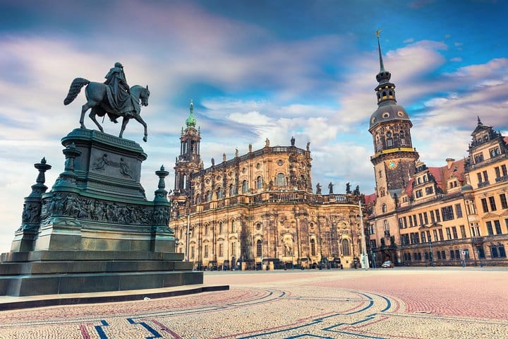 Theaterplatz Dresden, day tour from Wroclaw