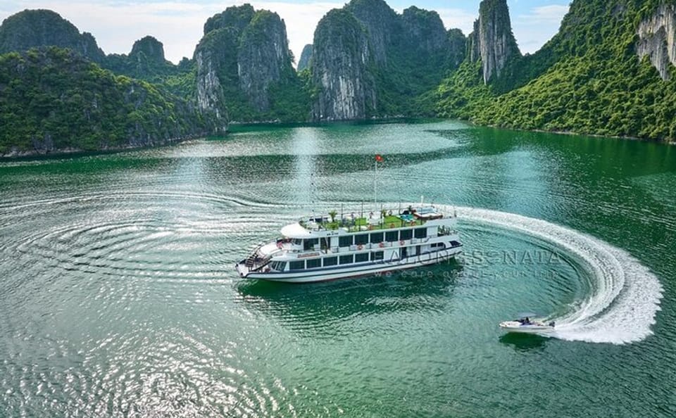 Discover Halong Bay’s Wonders: 5* Sonata Cruise with Live Music