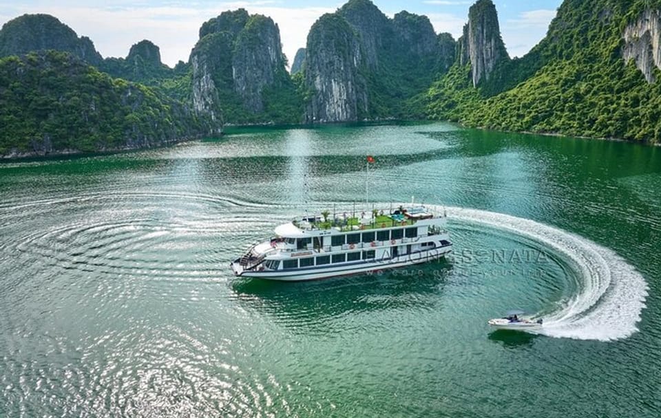 Discover Halong Bay’s Wonders: 5* Sonata Cruise with Live Music