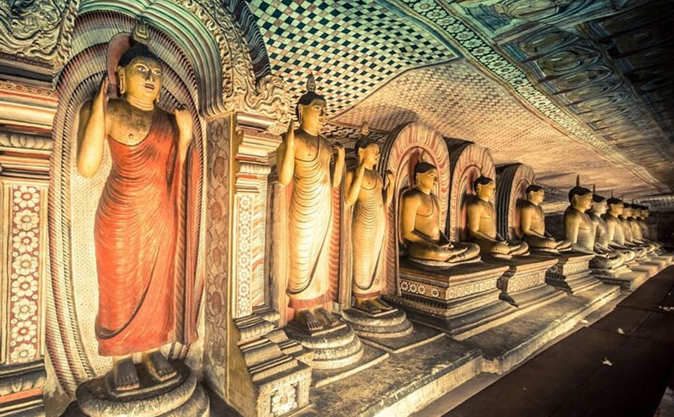 Dambulla Cave and Polonnaruwa Day Tour from Colombo