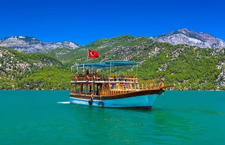 Green Canyon Boat with Lunch & Transfer from Side