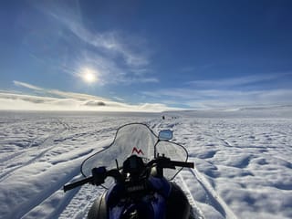 Superjeep Golden Circle and Langjokull Snowmobile Tour on Glacier , photo 12