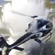 Helicopter flight over Iguazu Falls
