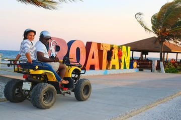 ATV Sunset Tour in Coxen Hole and West End, Honduras